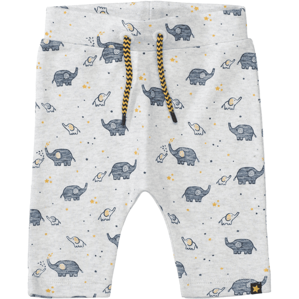 STACCATO Hose grey melange gemustert