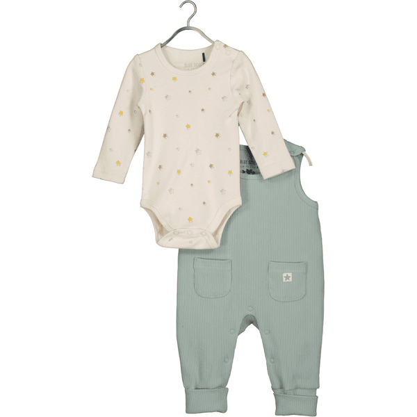 BLUE SEVEN Babysæt bodysuit + romper gletsjer