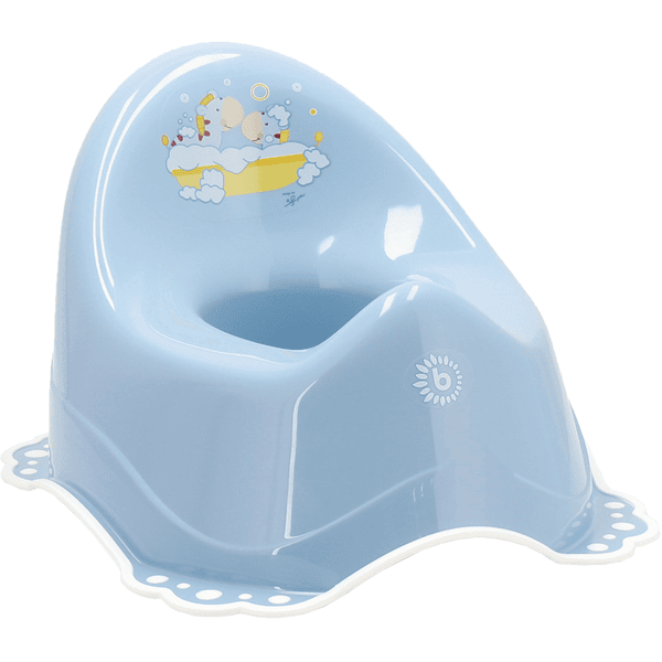 bieco Pot bébé antidérapant trend bleu 