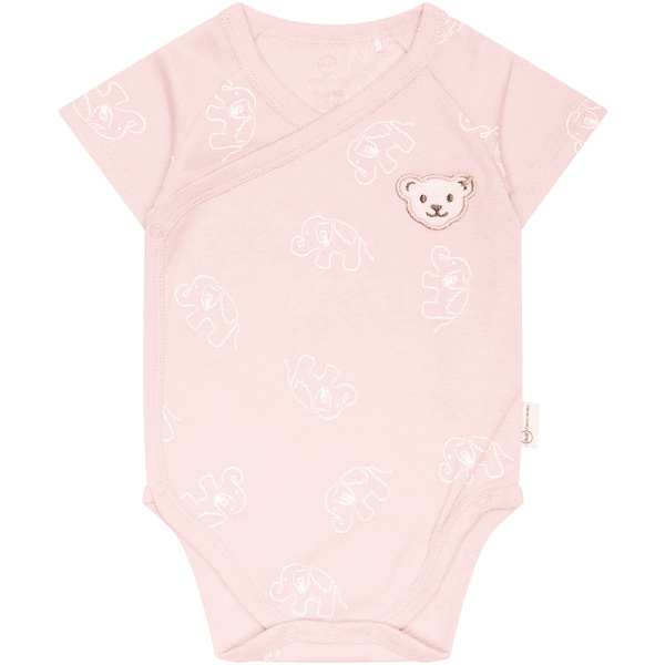 Steiff Swaddle body GOTS silver pink