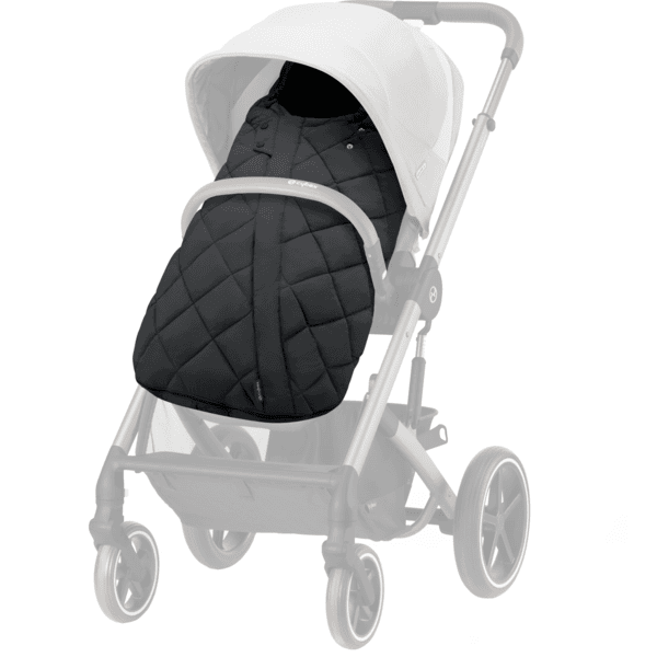 Chancelière poussette Cybex Deep Black - Cybex Gold : : Bébé et  Puériculture