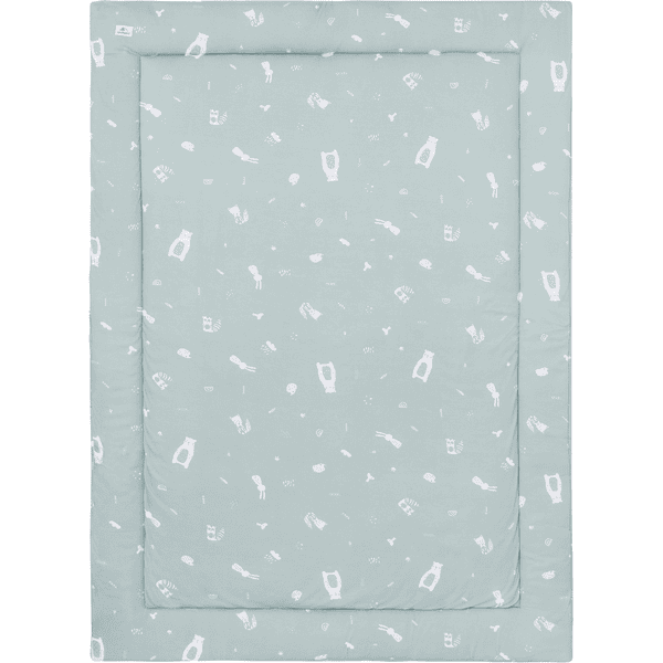 kindsgard Manta para gatear, suave 100 x 135 cm menta