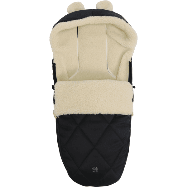 Kaiser Winter voetenzak XL EARS WOOL black 