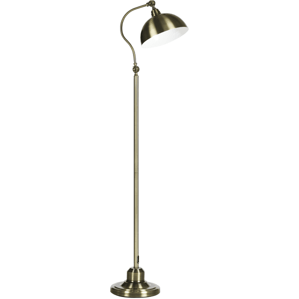 HOMCOM Stehlampe mit bronze Fassung E27