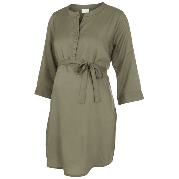 mama;licious Bluse til gravide MLMERCY Dusty Olive 