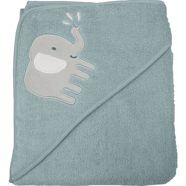 HUTTE & CO kap badhanddoek mint 100 x 100cm