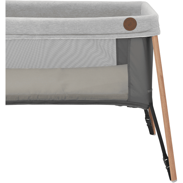 MAXI COSI Drap housse de lit parapluie Iris blanc gris 91x52 cm