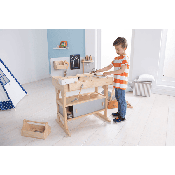 howa banco da lavoro per bambini in legno howa Master con 47