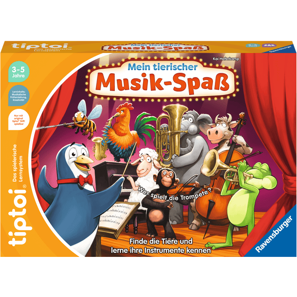 Ravensburger tiptoi® Mein tierischer Musik-Spaß