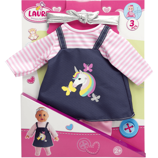 Simba Toys Laura Einhorn Fashion, 3-tlg