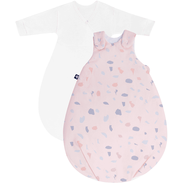 JULIUS ZÖLLNER Babyschlafsack Cosy Terrazzo Blush