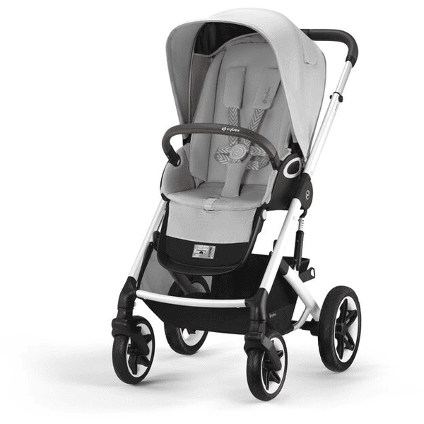 cybex GOLD Kinderwagen Talos S Lux Silver Lava Grey