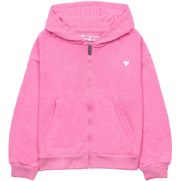 MINOTI Sweatjacke Neonrosa