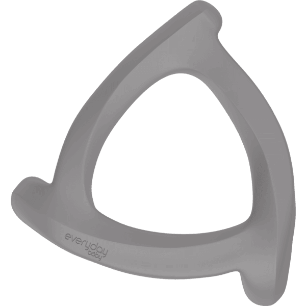 Everyday Baby bijtring silicone, zacht grijs