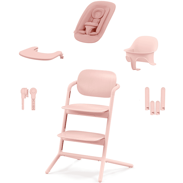 cybex GOLD Hochstuhl Lemo 4 in 1 Set Pearl Pink