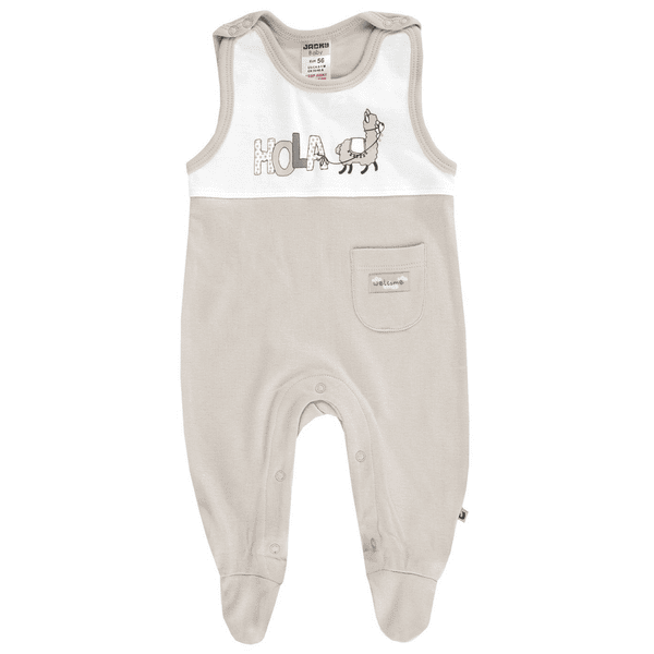 JACKY Grenouillère enfant lama Hola beige/offwhite 