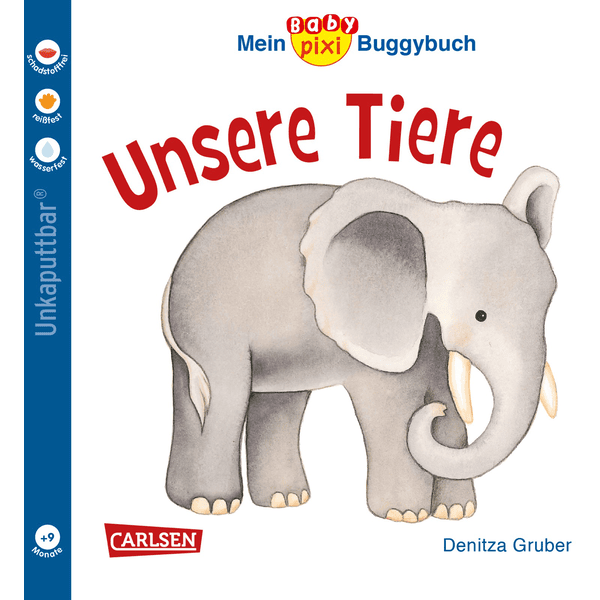 CARLSEN Mein Baby Pixi Buggybuch 44: Unsere Tiere