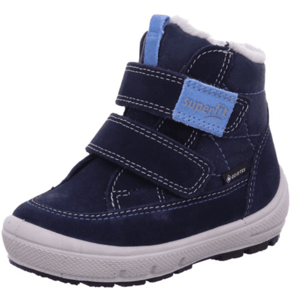 superfit Bottes enfant scratch Groovy bleu largeur moyenne