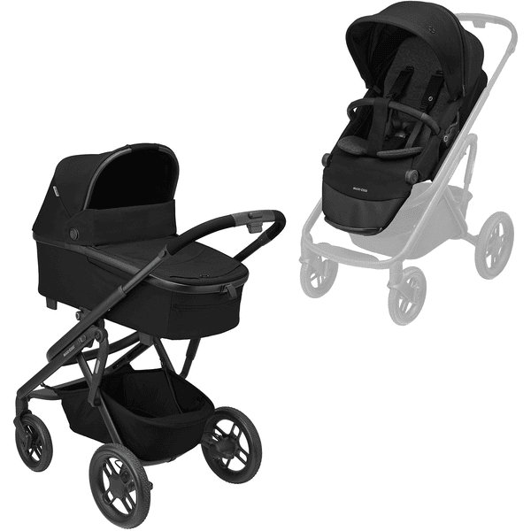 MAXI COSI Kombikinderwagen Lila XP Plus Essential Black