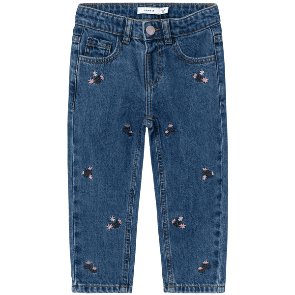 name it Formet jeans Nmfbella Mørk blå denim