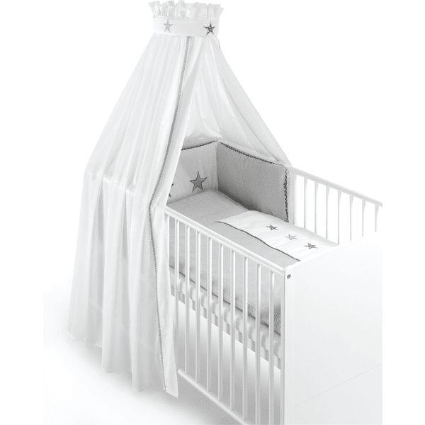 SCHARDT Bed-set 4-delig Ster grijs