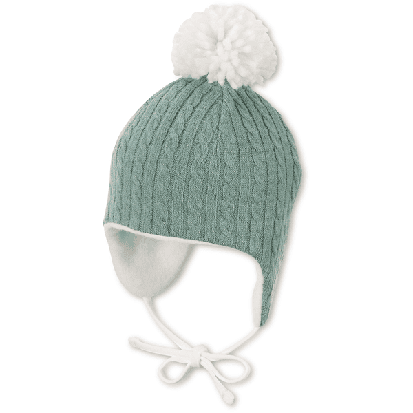 Sterntaler Gorro Inca Cable Knit Verde 