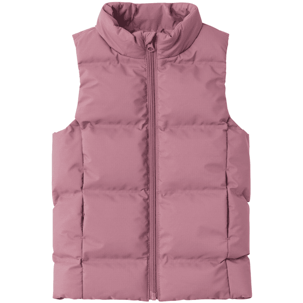 name it Gilet long Nmfmellow Wistful Mauve