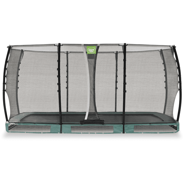 EXIT Allure Classic Bodentrampolin 244x427cm - grün