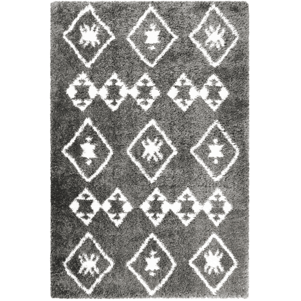 Wecon home Hochflorteppich Ayachi anthrazit