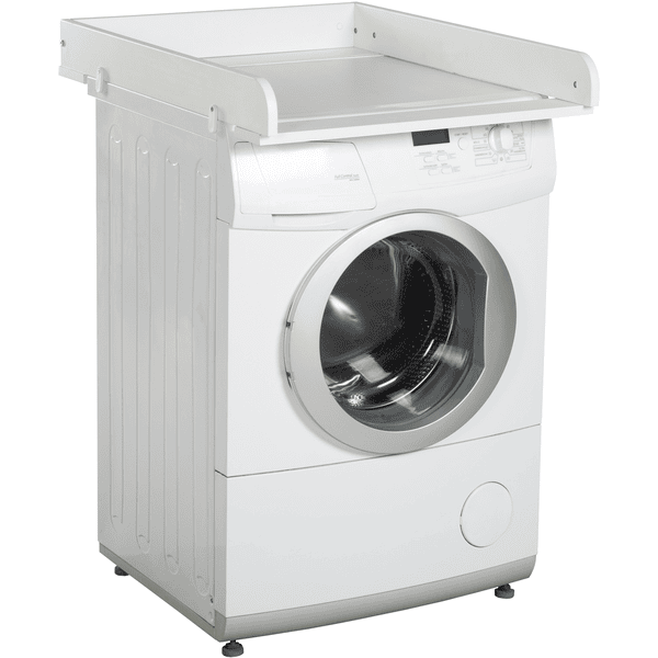 Plan à langer pour les machines à laver Roba style blanc - Made in Bébé