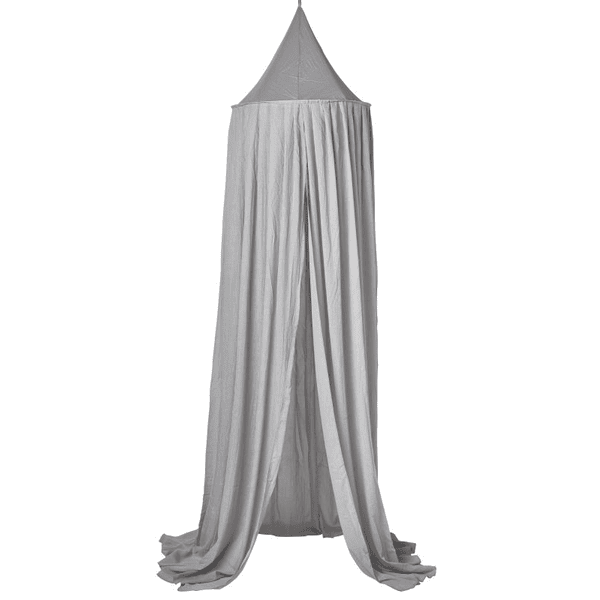 MEYCO Ciel de lit enfant uni light grey 240 cm