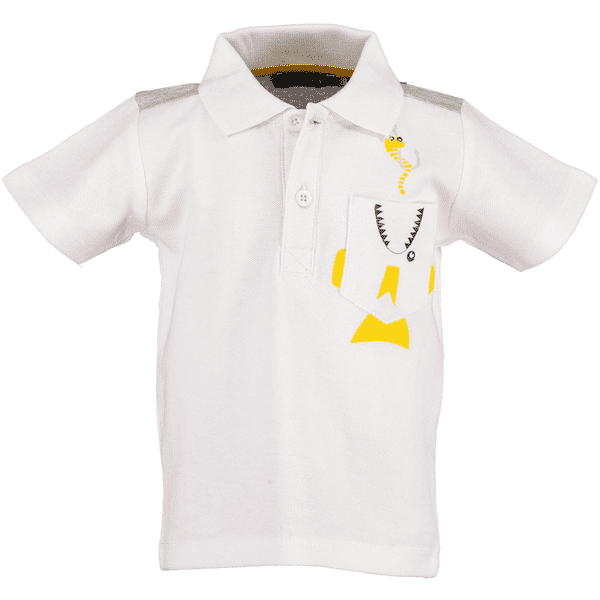 BLUE SEVEN  Chłopcy Poloshirt White