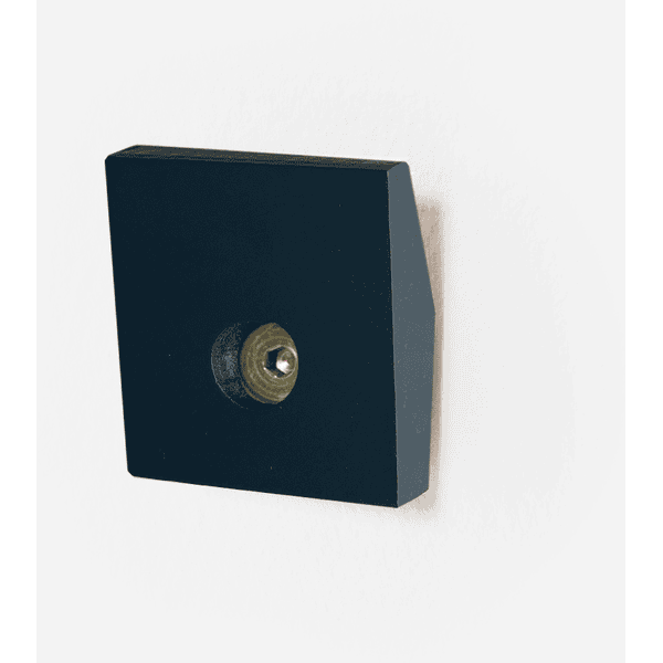 KAOS Soporte de pared para trona Klapp Beech Black