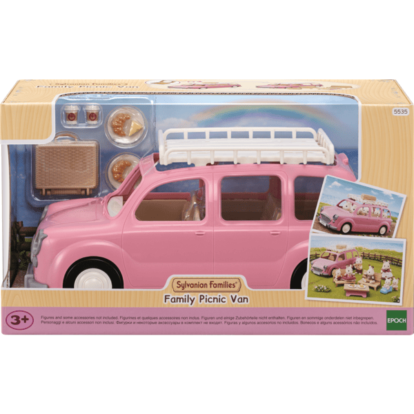 Sylvanian Families® Figurine monospace rose set de pique-nique 5535
