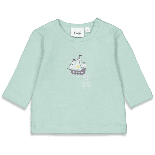 Feetje T-shirt manches longues Tiny Pirate Menthe