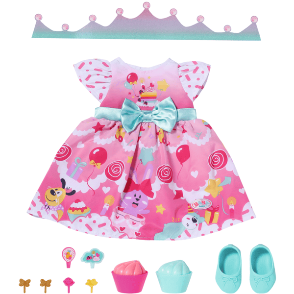 Baby born Fantasy Deluxe Princesse vêtements pour poupée 43 cm - N