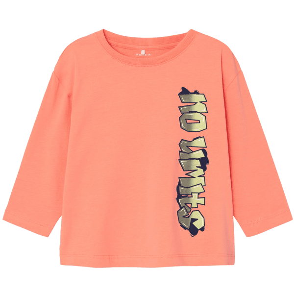 name it Camicia a maniche lunghe Nmmnoel Fusion Coral