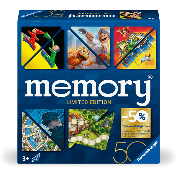 Ravensburger memory® 50 år med Blå Triangeln