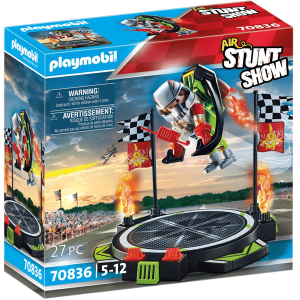  Playmobil  Air Stuntshow Jetpack Flyer