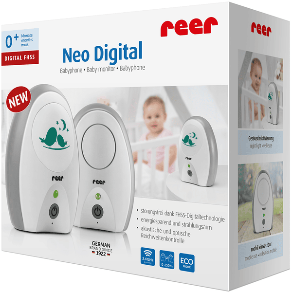 Digital es Baby Monitor Neo pinkorblue.dk