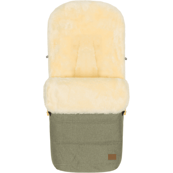 fillikid Style Saco de invierno Bernina piel de cordero pistacho natural