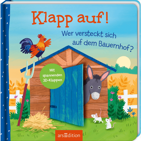 arsEdition Klapp auf! Wer versteckt sich auf dem Bauernhof?