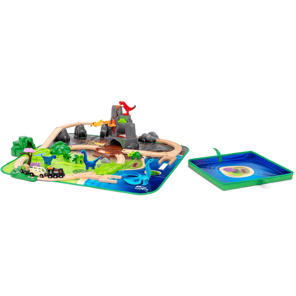 WORLD BRIO® dinosaurus deluxe set