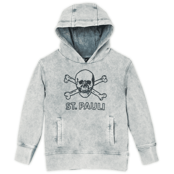 Pauli Kids Hoodie Anthra Skull