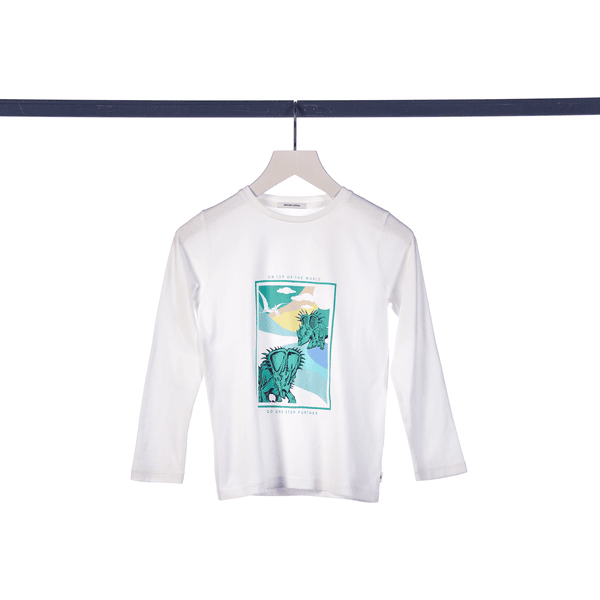 TOM TAILOR T-shirt à manches longues Whisper White 