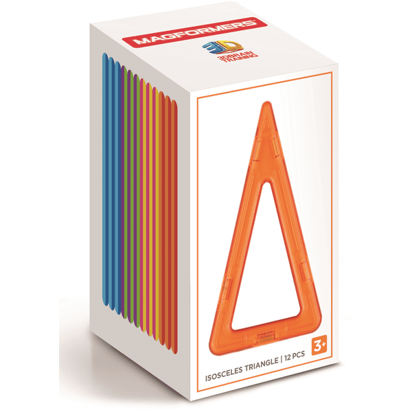 MAGFORMERS® Jeu magnétique  Triangle isocèle 12 pièces