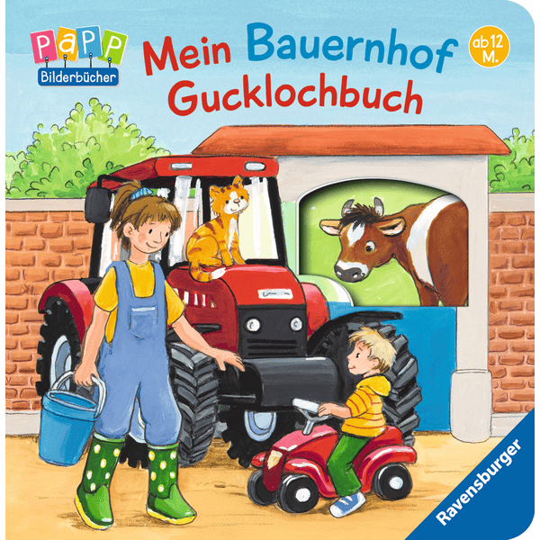 Ravensburger PaPP Bilderbücher - Mein Bauernhof Gucklochbuch