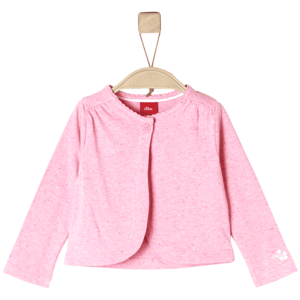 s.Oliver Girl s Camisa de manga larga rosa claro mélange