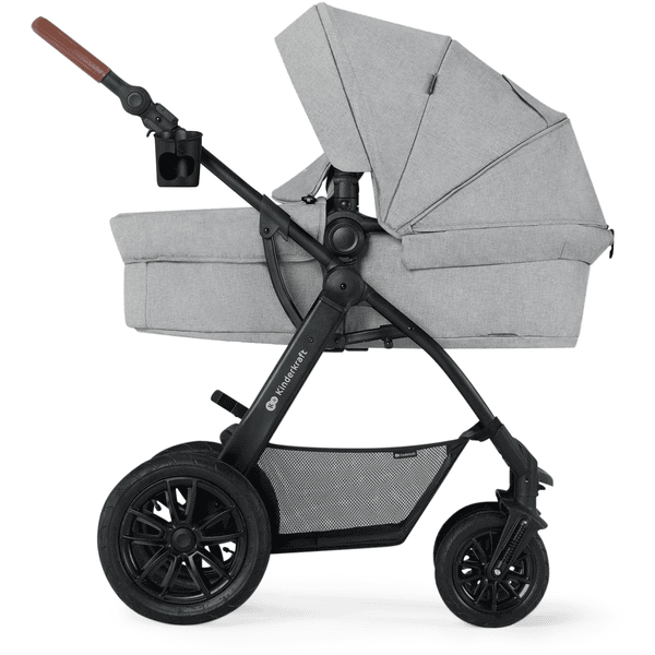 KINDERKRAFT - Poussette 3 en 1 ATour Dark Grey - Cdiscount Puériculture &  Eveil bébé