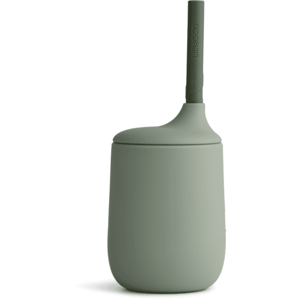 LIEWOOD  Ellis sippy cup faune green / hunter green mix